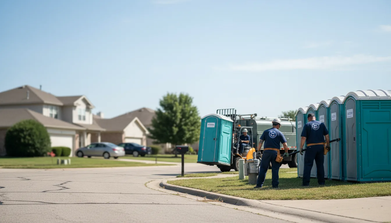 Porta Potty Rental in Basco, IL near me